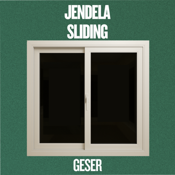Jendela Aluminium Custom