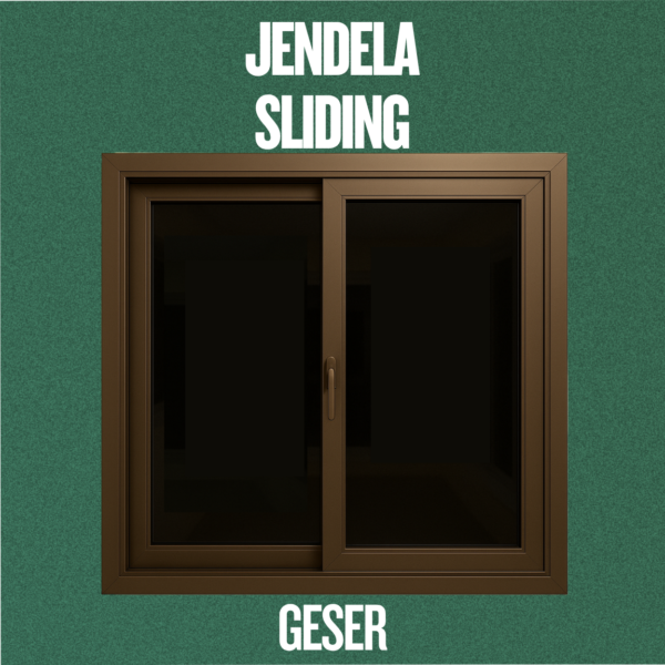 Jendela Aluminium Custom