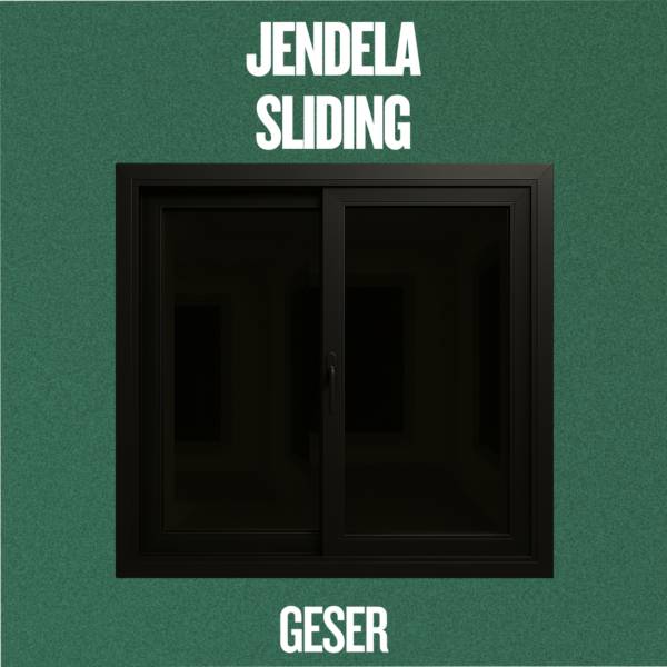 Jendela Aluminium Custom