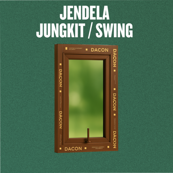 Jendela Aluminium Custom